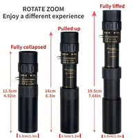 50% KORTING | EagleEye™ | Hoogwaardige Monoculair 10–300×40 | Stabiele, waterdichte verrekijker met Anti-Shake & Nachtzicht