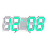 Skanto | Digitale 3D LED Wandklok – Modern Design met Dimmfunctie en Optimale Zichtbaarheid