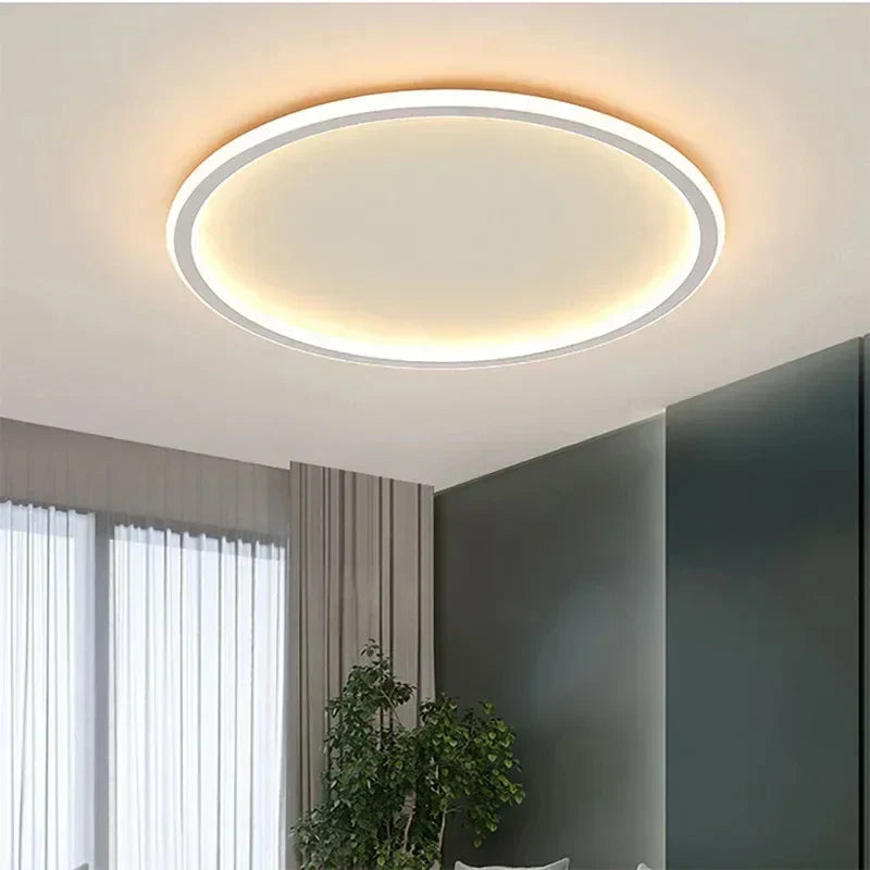 Moderne LED-plafondlamp in cirkelvorm