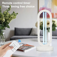 Purevia UV-C Desinfectielamp | 38W | Met Afstandsbediening & 3 Timer-instellingen | UV + Ozon | 41,5 × 18 cm