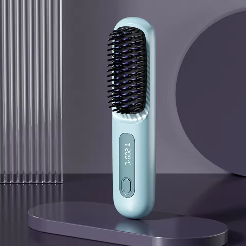 Skanto | Draagbare Haarstylingsborstel | Glad en Gezond Haar Wanneer Dan Ook, Waar Dan Ook
