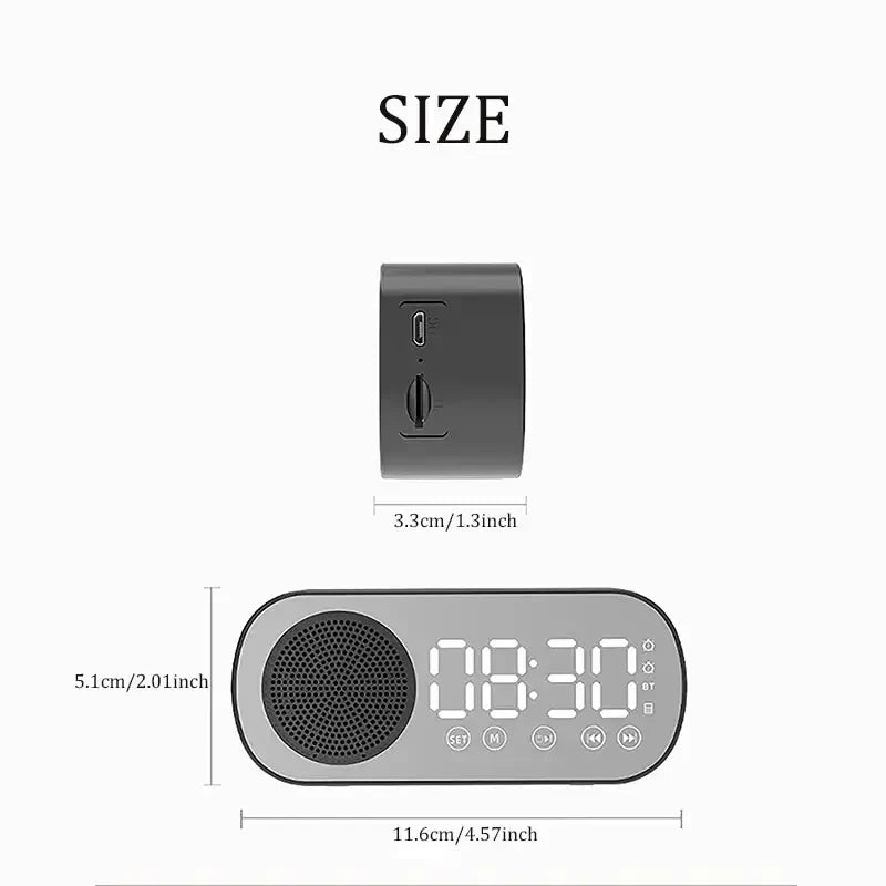 Digitale Wecker met Bluetooth-luidspreker & FM-radio