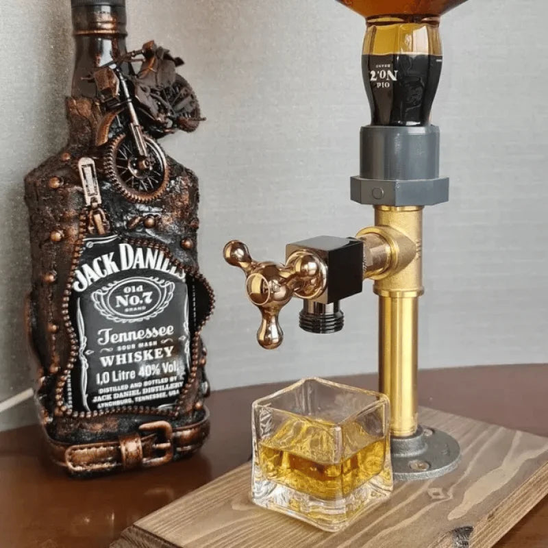Houten Drankdispenser - Luxueus en Functioneel