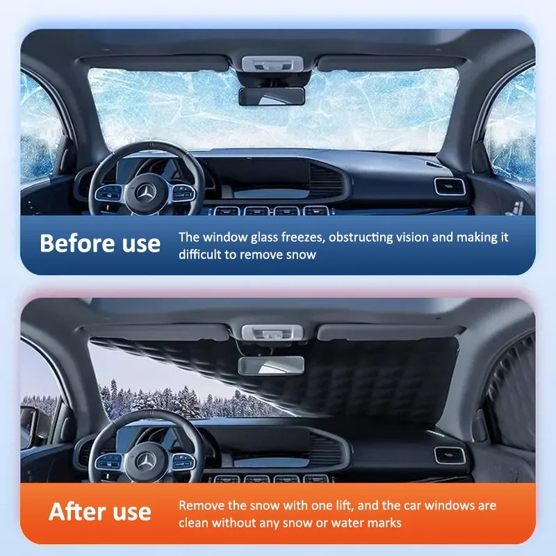 AllWeather Shield – Magnetische Voorruitbescherming voor Auto, Anti-Vorst & UV | Brehn