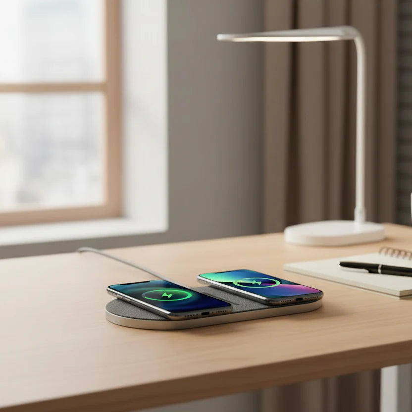 40W Draadloze Oplaadstation – Razendsnel Opladen voor iPhone, AirPods & Samsung