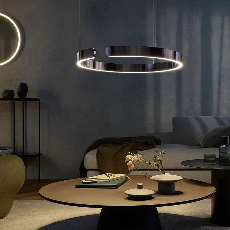 Moderne LED-lamp in ringvorm – elegante ronde plafondlamp