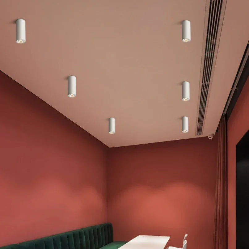 Carly White LED Opbouwspot