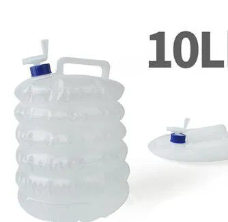 AquaEssence Luxe Opvouwbare Watercontainer | Veelzijdige 5L-15L opvouwbare fles voor moeiteloze hydratatie tijdens buitenavonturen