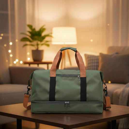 FITVOYAGE – Sporttas met schoenencompartiment en nat compartiment