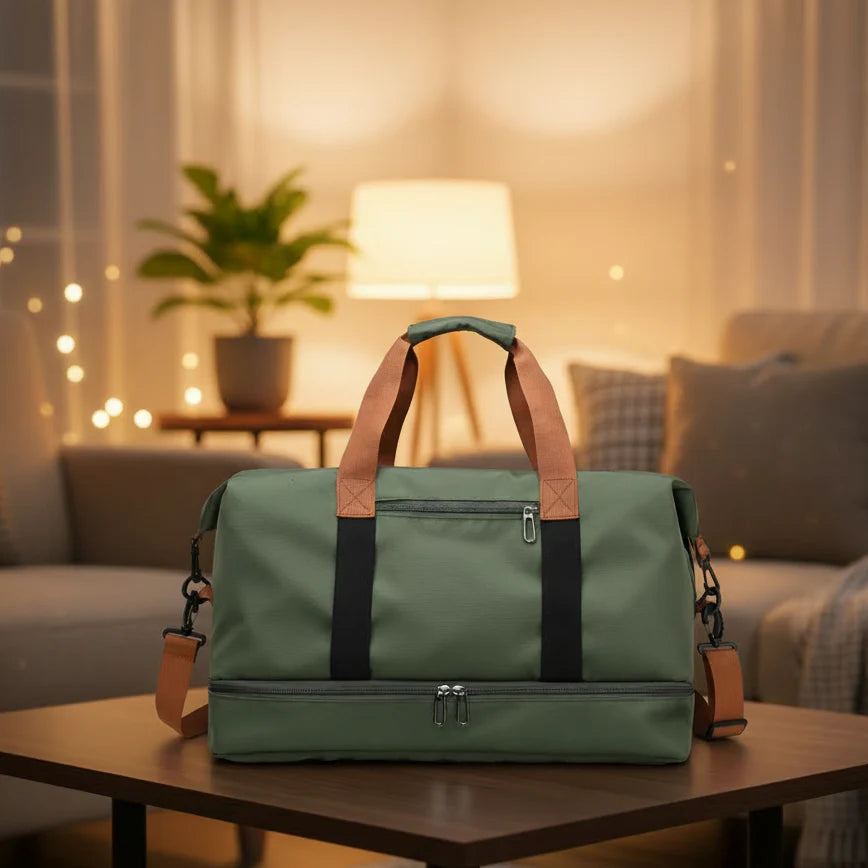 FITVOYAGE – Sporttas met schoenencompartiment en nat compartiment