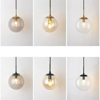 GlacioGlow Retro Glazen Bolarmatuur | Elegant postmodern bedlampje voor warme sfeerverlichting