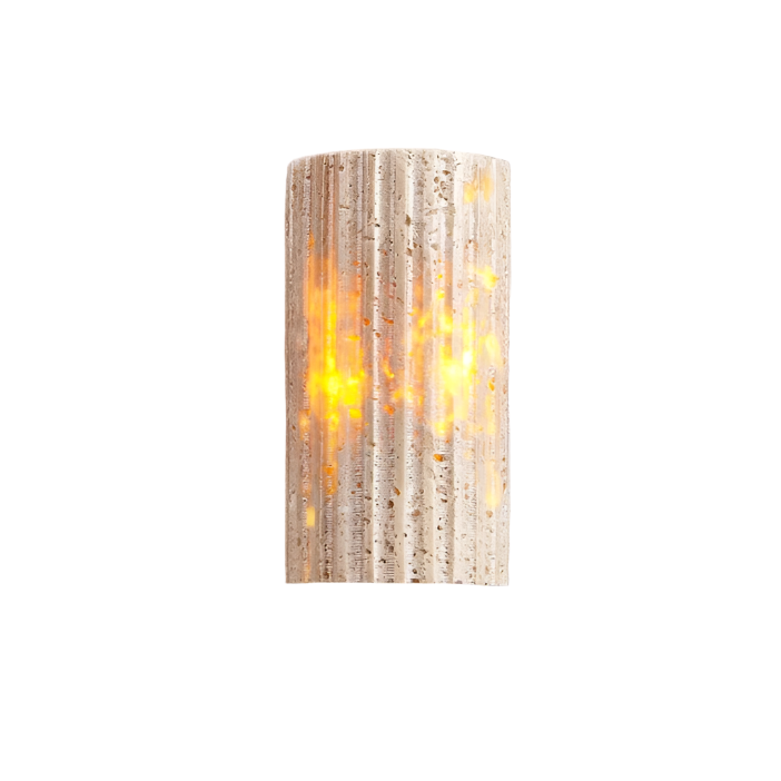 Solaro Travertine Tuin Buitenwandlamp