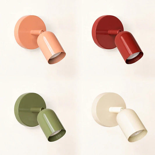 Elegante Macaron wandlamp die een sfeervolle verlichting biedt