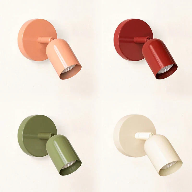 Elegante Macaron wandlamp die een sfeervolle verlichting biedt