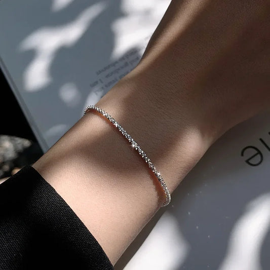 LuxeChain RVS Armband | Elegante glanzende armband voor dames, perfect als cadeaujuweel en ideaal voor elke gelegenheid.