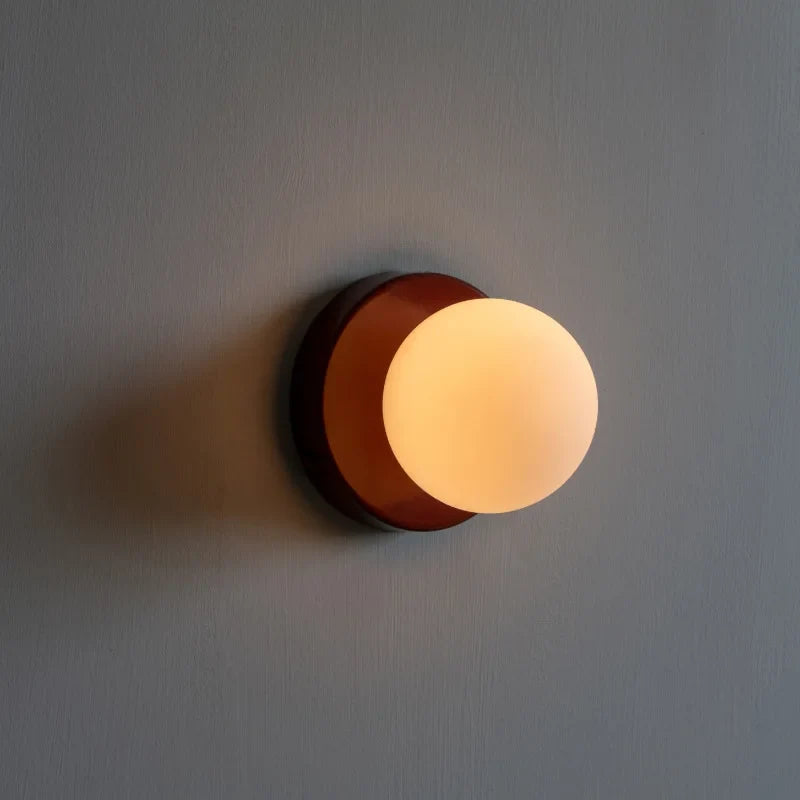 Nordic Rounded Macaron Minimalistische Wandlamp