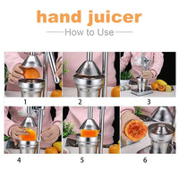 Professionele handmatige fruitpers Gadget
