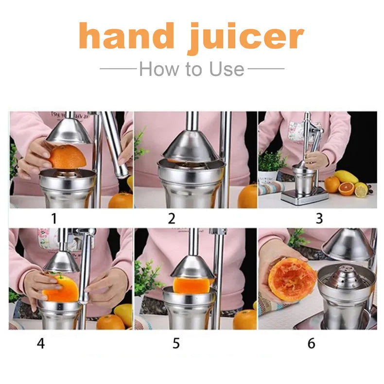 Professionele handmatige fruitpers Gadget