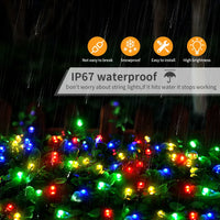 LuminaraX | LED Lichterkette Buiten 24V | 8 Verlichtingsmodi | Waterdicht IP65 | 10–100 m | Voor Tuin, Huis & Kerstdecoratie