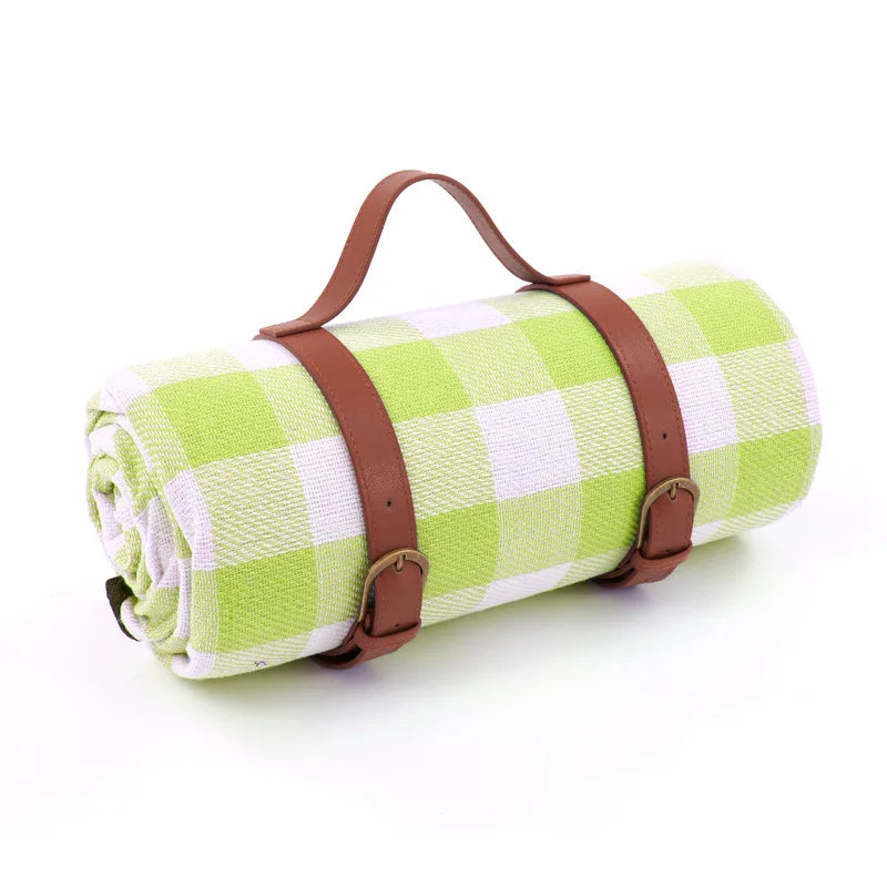 NovaPlaid | Waterdichte opvouwbare picknickdeken met draagriem | Brehn