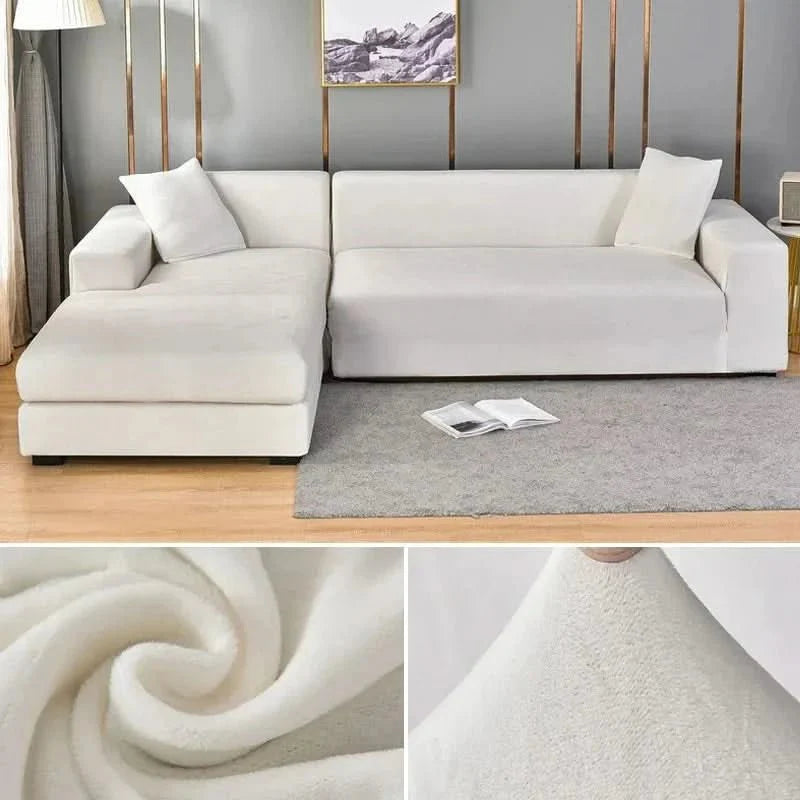 SamtLux Sofabescherming – Elastisch & Luxe voor elke woonkamer