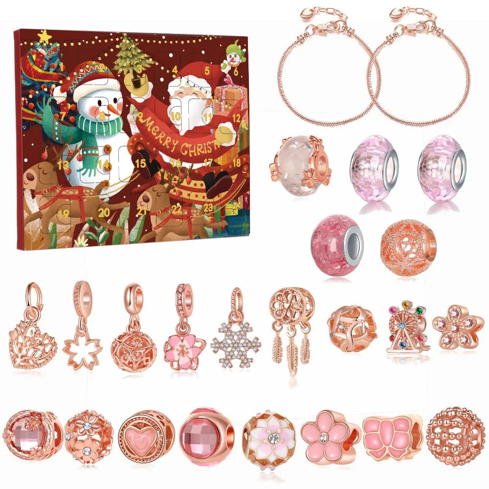 BraceletBloom DIY Sieraden Adventskalender (24/25 editie) | Tel af naar Kerstmis en geniet elke dag van een nieuwe feestelijke kraal