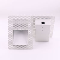 Nordic Frameless Trap LED Sensor Metaal Wandlamp