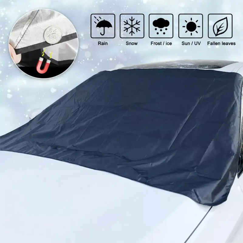 AllWeather Shield – Magnetische Voorruitbescherming voor Auto, Anti-Vorst & UV | Brehn