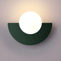 Noordse Halfronde Wandlamp