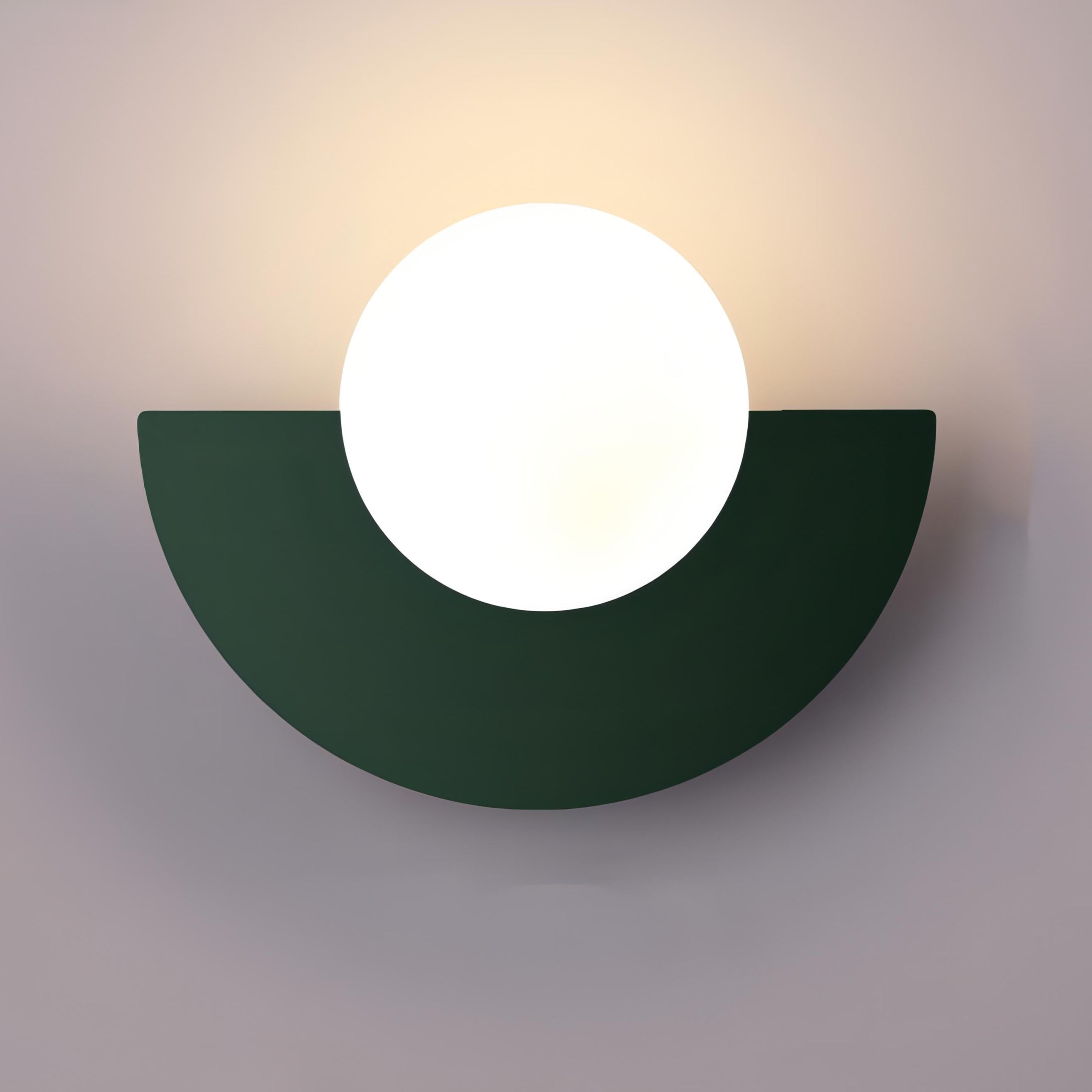 Noordse Halfronde Wandlamp