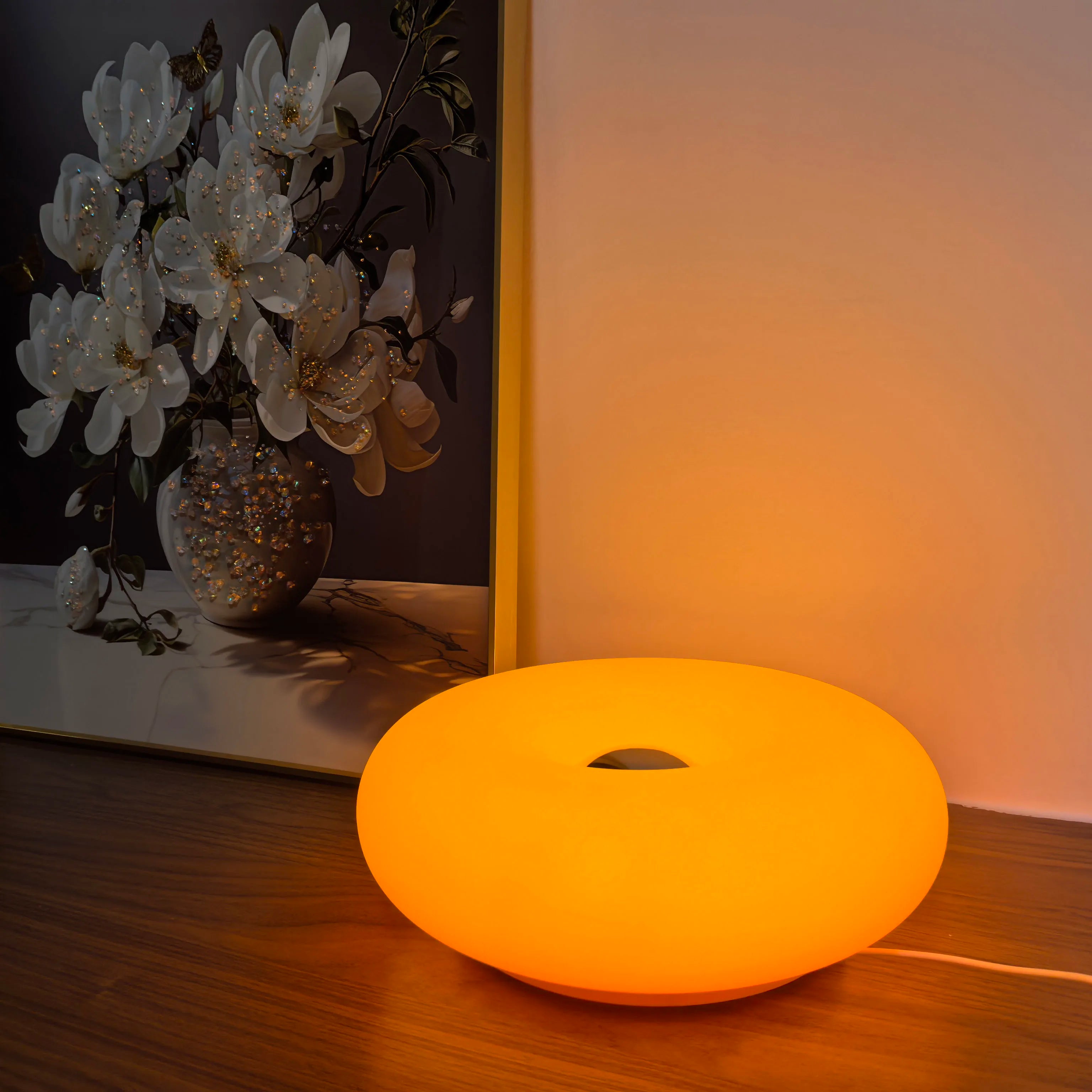 AURORA GLO LED-Lamp | RGB16 & Traploos Dimbaar | Touch- & Afstandsbediening | USB