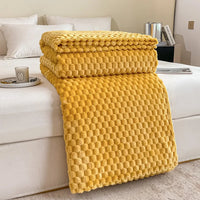 Caelidra - Geruite Zachte Fluwelen Deken Warm Knusse Plaid voor Bank en Bed