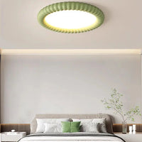 Moderne plafondlamp LED met decoratieve rand