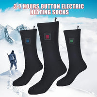 Elektrische Verwarmde Sokken | USB Verwarmde Sokken voor Vrouwen & Mannen | 3 Warmte-niveaus | Ideaal voor Skiën, Fietsen & Buitenactiviteiten | ThermaStep