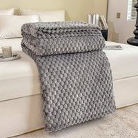 Caelidra - Geruite Zachte Fluwelen Deken Warm Knusse Plaid voor Bank en Bed