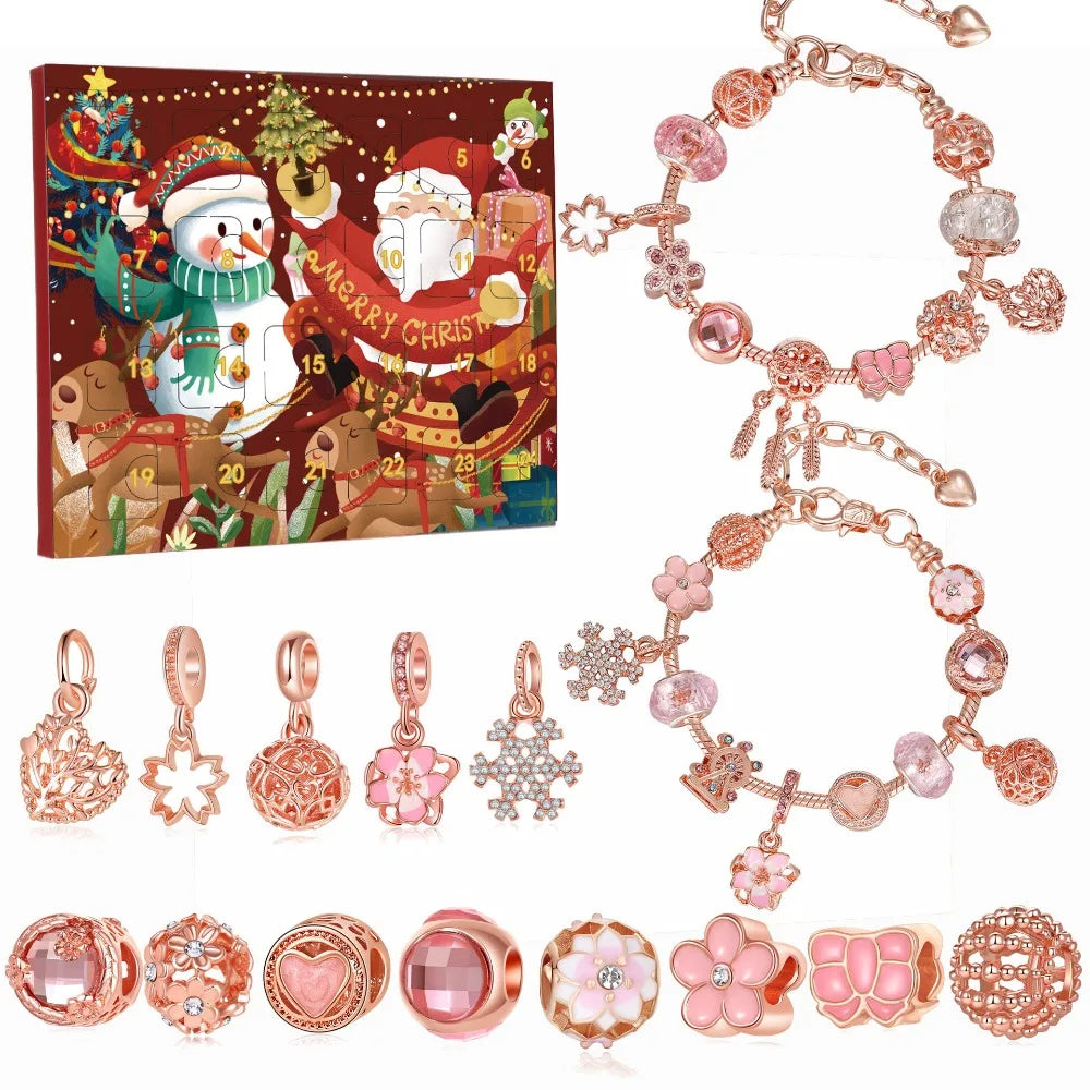 BraceletBloom DIY Sieraden Adventskalender (24/25 editie) | Tel af naar Kerstmis en geniet elke dag van een nieuwe feestelijke kraal