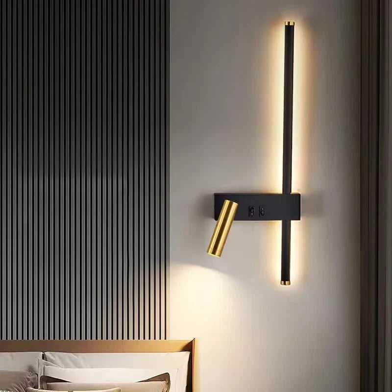 Noordse LED Wandlamp