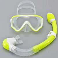 AquaJuni Kinder Duikmasker met Snorkel | Antifog & Lekvrij | Gehard Glas & Silicoon | Voor Jongens & Meisjes 7–15 Jaar