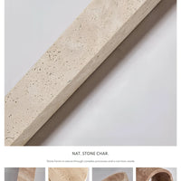 Abigail Travertine Wandlamp