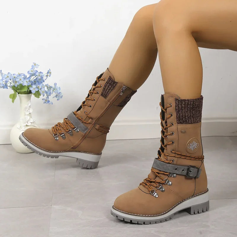 VelvetNest Luxe Fuzzy Boots | Gezellige, antislip winterlaarzen met zachte zolen en pluche fleece voering voor ultiem comfort en stijl