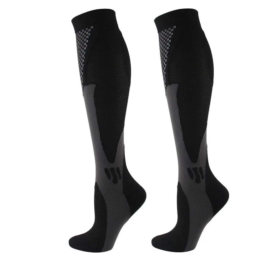 Grip Compressiesokken | Superieure ondersteuning voor hardlopen, yoga en dagelijkse activiteiten.