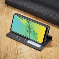 Brehn Samsung Hoes: Magnetische Leren Tas voor Stijlvolle Bescherming