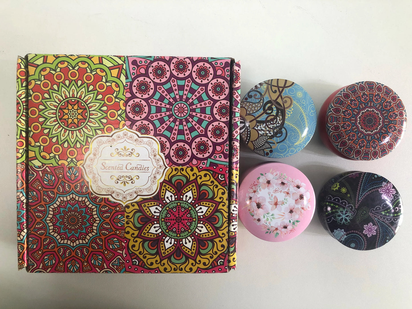 Florivis – 12-Delige Sojawas Geurkaarsen Set voor Aromatherapie & Cadeau