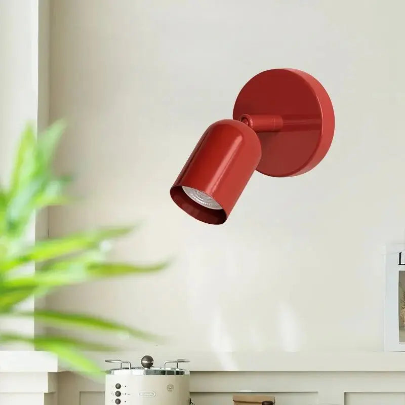 Elegante Macaron wandlamp die een sfeervolle verlichting biedt