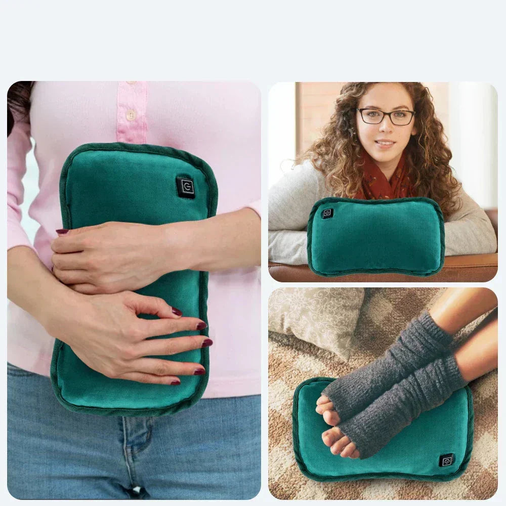HeatComfort - Luxe Draagbare Verwarmingskussen voor Ultieme Gezellige Momenten