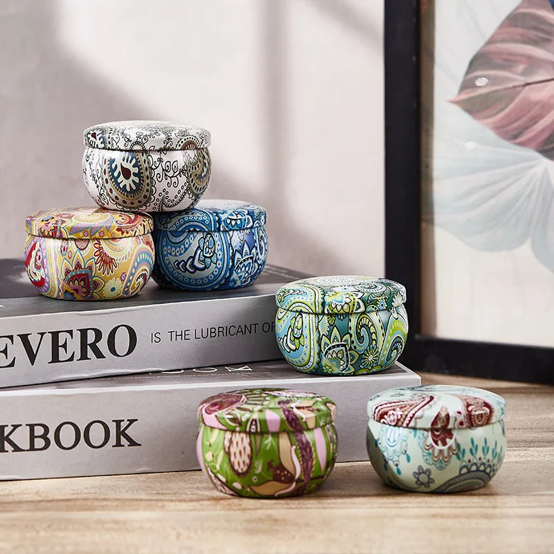 Florivis – 12-Delige Sojawas Geurkaarsen Set voor Aromatherapie & Cadeau