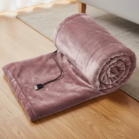 HEATEASE – Draagbare USB-warmtedeken met 3 verwarmingsniveaus