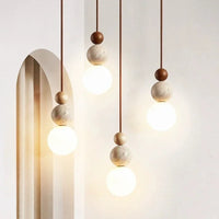 Moderne hanglamp met sferische details