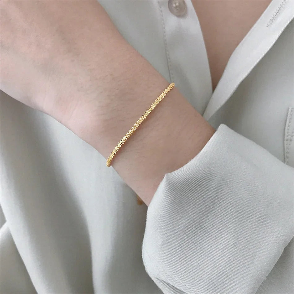 LuxeChain RVS Armband | Elegante glanzende armband voor dames, perfect als cadeaujuweel en ideaal voor elke gelegenheid.