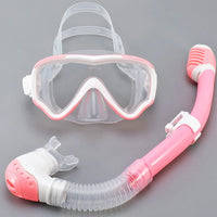 AquaJuni Kinder Duikmasker met Snorkel | Antifog & Lekvrij | Gehard Glas & Silicoon | Voor Jongens & Meisjes 7–15 Jaar